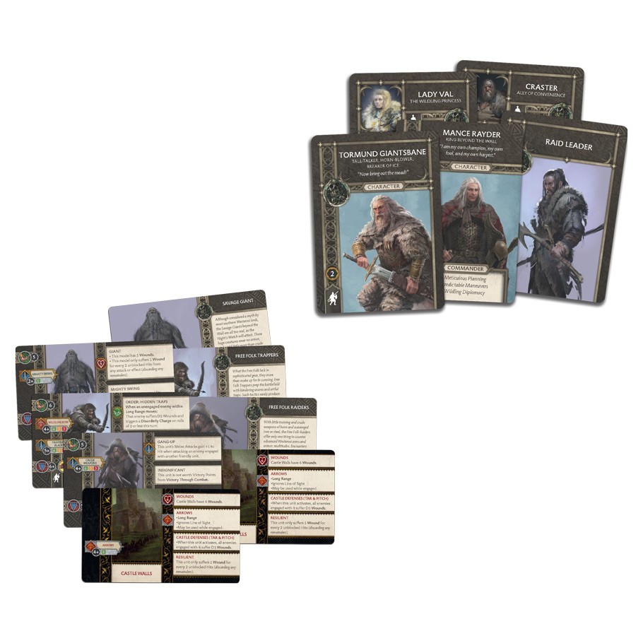 A Song of Ice and Fire : Tabletop Miniatures Game - Free Folk Starter Set